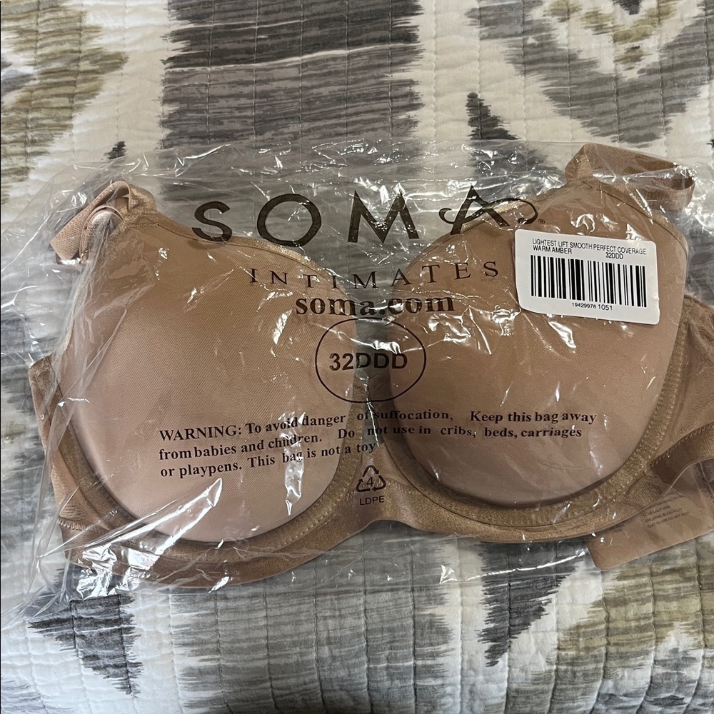 Soma Elegant Brown Bra- Lightest Lift and Perfect Coverage
New in box.